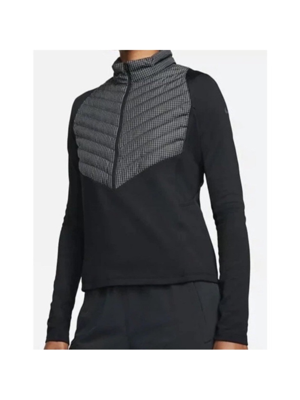 Nike Women's Therma-FiT Run Division Hybrid Running Jacket DD6468-010 Sz Medium